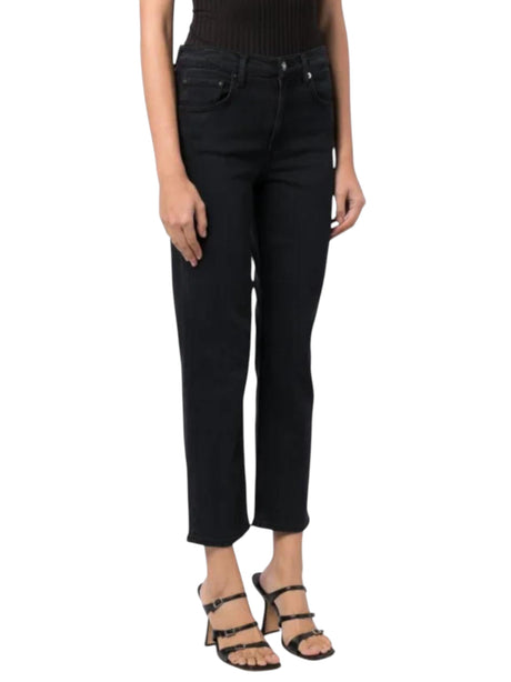 Image for Women's Plain Jeans,Black