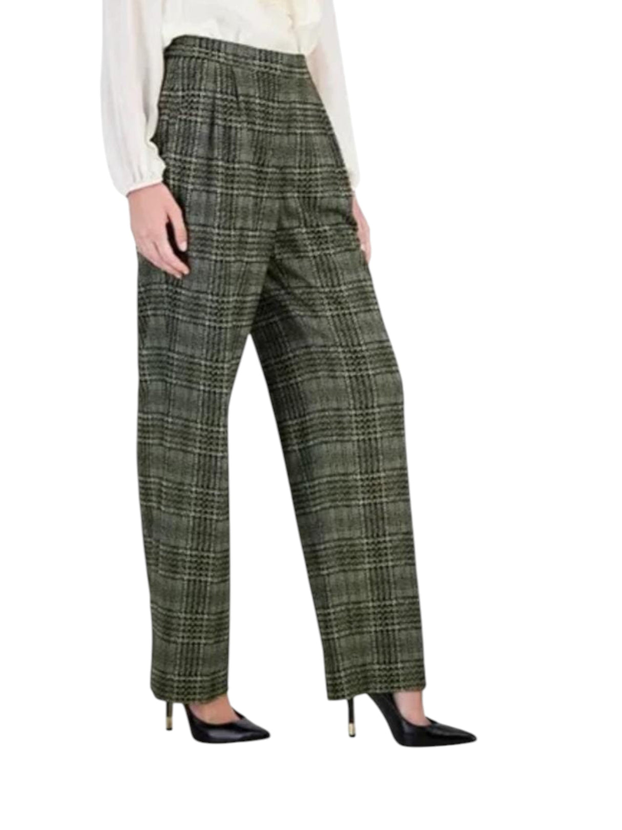 Image for Women's Plaid Pant,Green