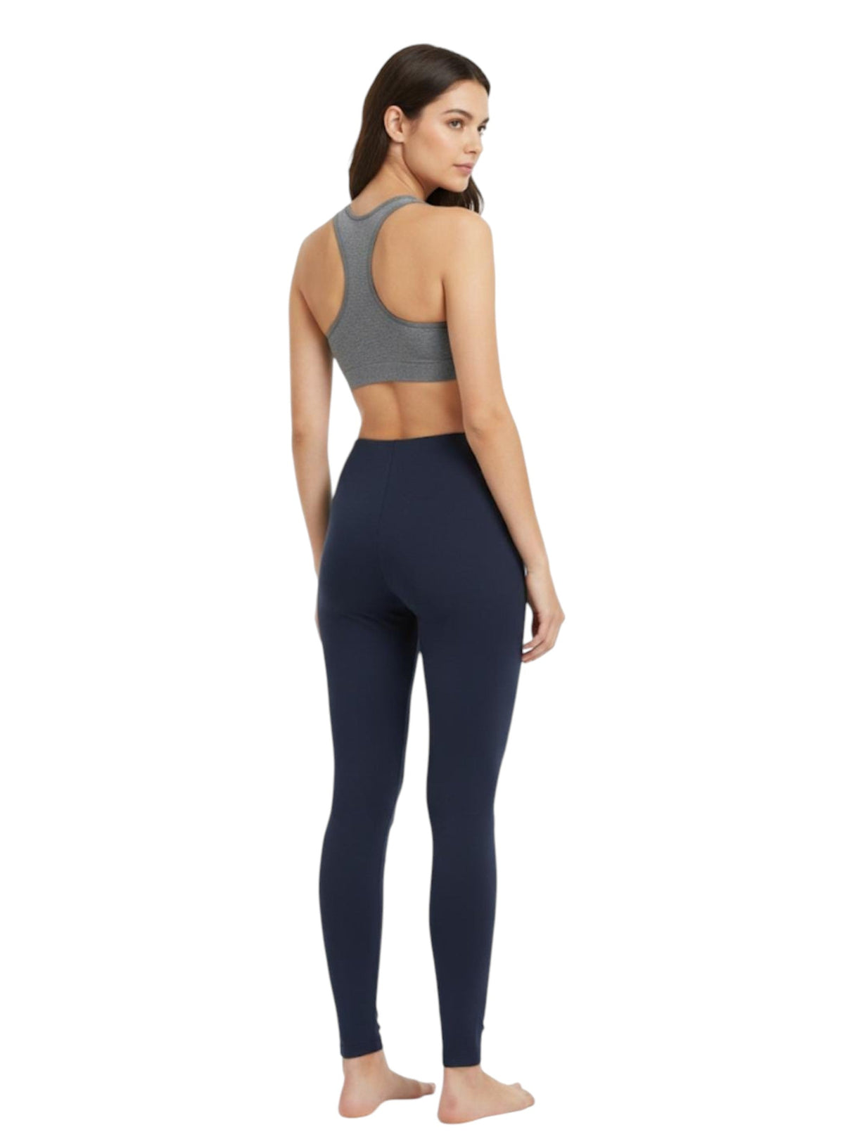 Image for Women's Plain Solid Pant,Navy