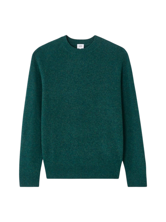 Image for Men's Knitted Sweaters,Green