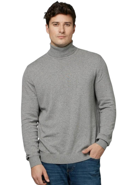 Image for Men's Knitted Sweaters,Grey