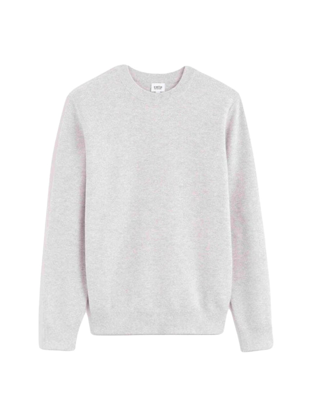 Image for Men's Knitted Sweaters,Light Grey