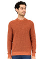 Image for Men's Knitted Sweaters,Dark Coral