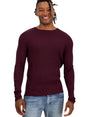 Image for Men's Ribbed Top,Burgundy