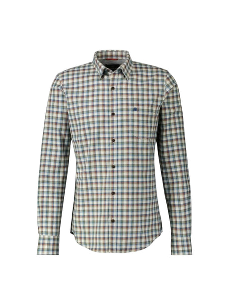 Image for Men's Plaid Dress Shirt,Multi