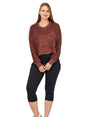 Image for Women's Plain Sweaters,Brown