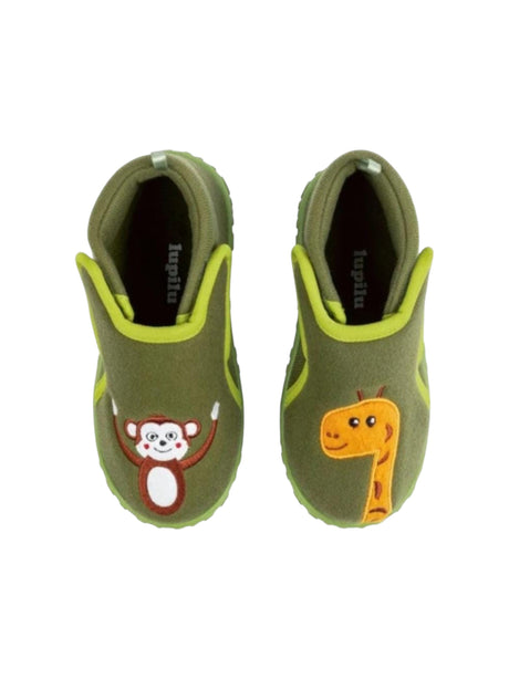 Image for Kids Boy's Printed Slippers,Green