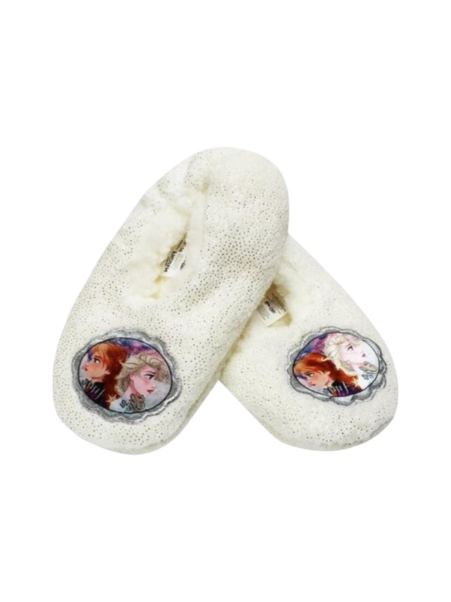 Image for Kids Girl's Faux Fur Slippers,Cream