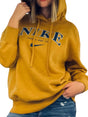 Image for Women's Logo Printed Hoodie,Light Brown