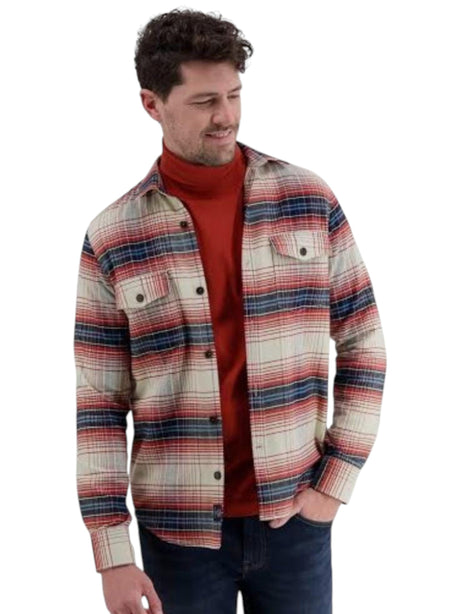 Image for Men's Plaid Dress Shirt,Multi