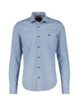 Image for Men's Printed Dress Shirt,Light Blue