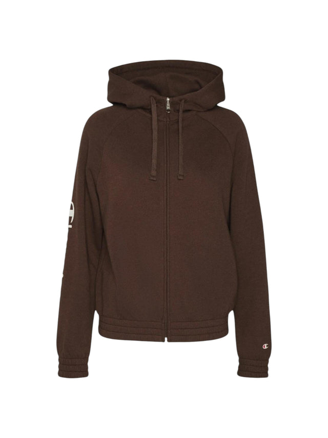 Image for Women's Plain Hoodie,Brown