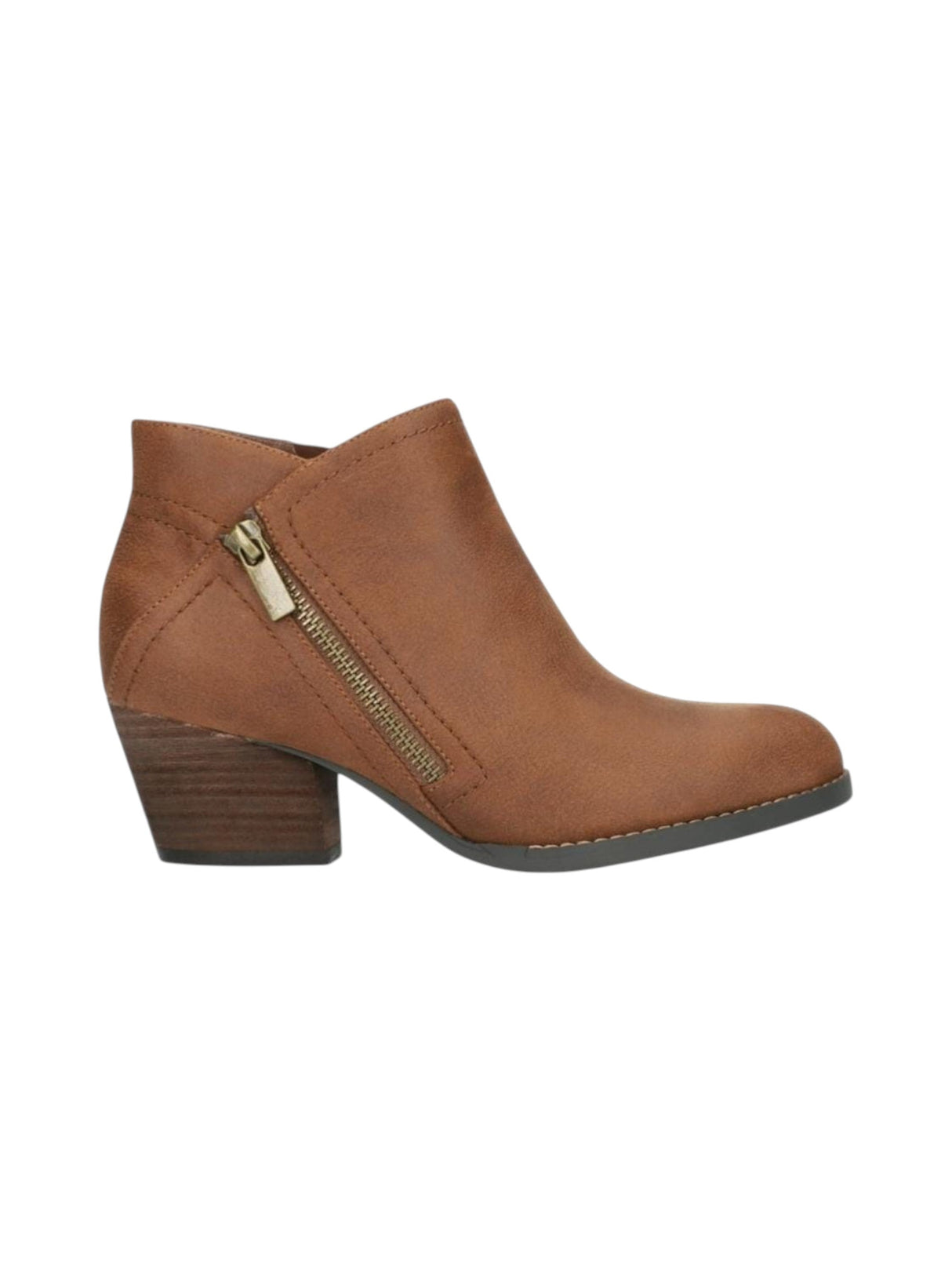 Image for Women's Plain Ankle Boots,Brown