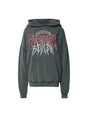 Image for Men's Printed Hoodie,Grey