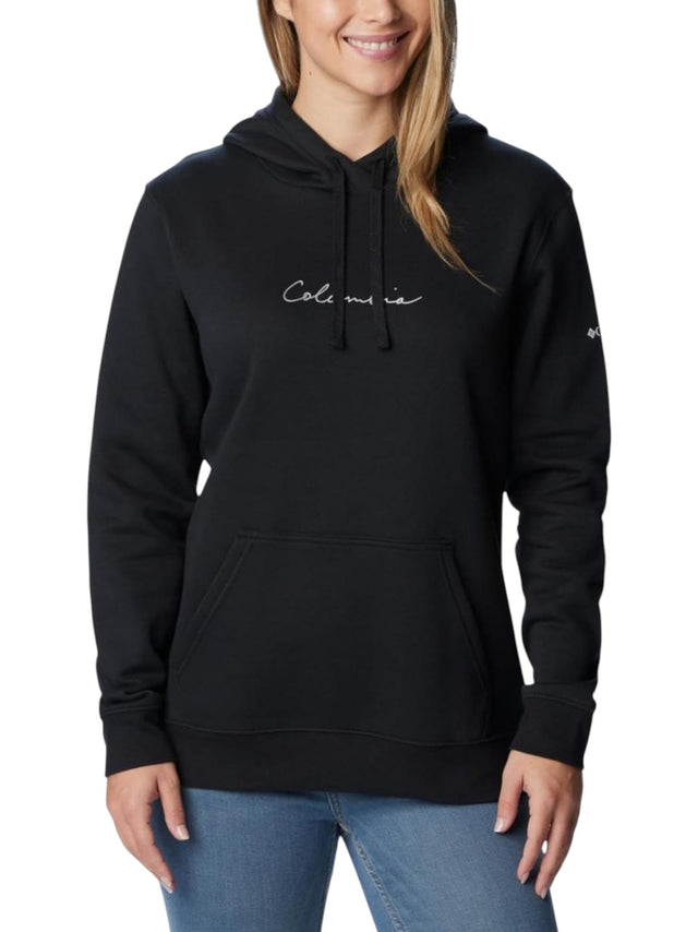 Image for Women's Printed Hoodie,Black