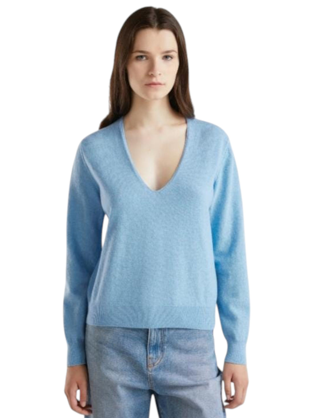 Image for Women's Knitted Top,Blue