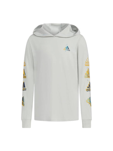 Image for Kids Girl's Printed Hoodie,Dusty Mint