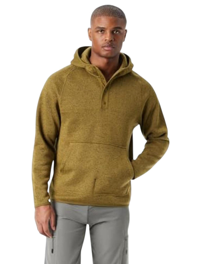 Image for Men's Knitted Hoodie,Olive