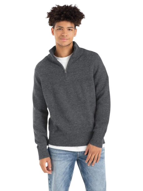 Image for Men's Plain Sweaters,Grey