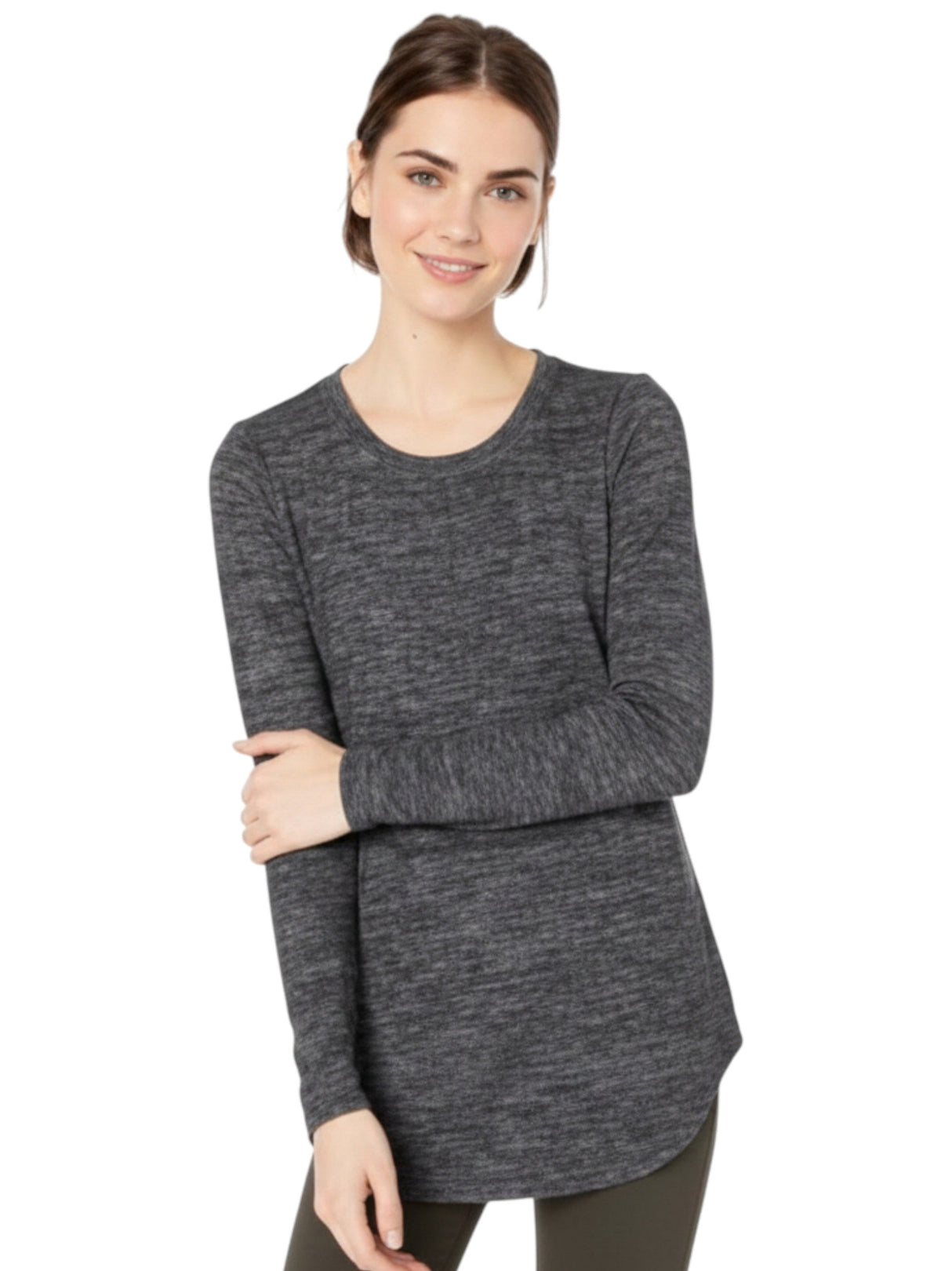 Image for Women's Heather Top,Black