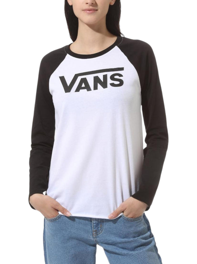 Image for Women's Logo Printed Top,White