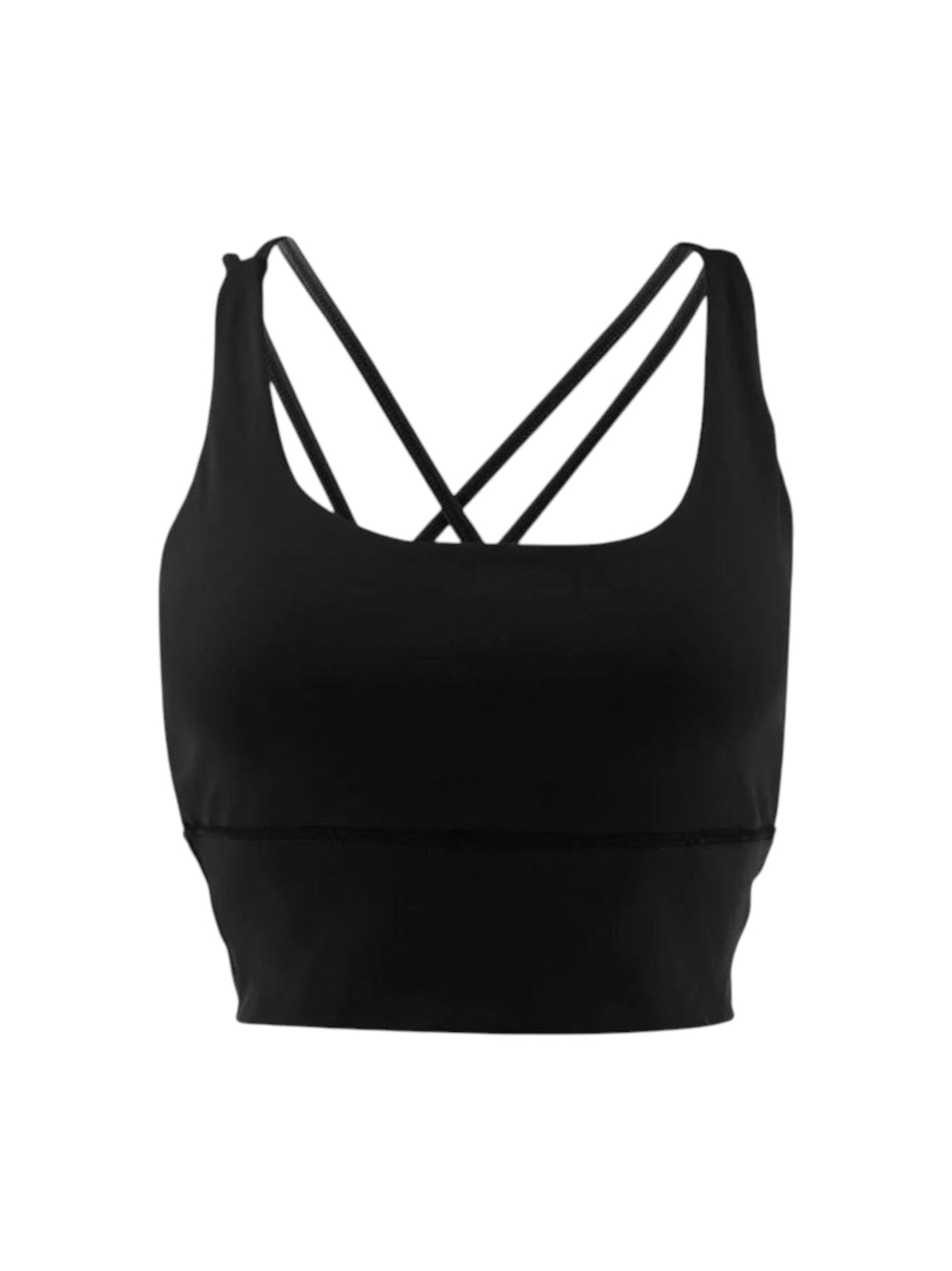 Image for Women's Plain Sport Bra,Black