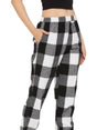 Image for Women's Plaid Sleepwear Pant,Black