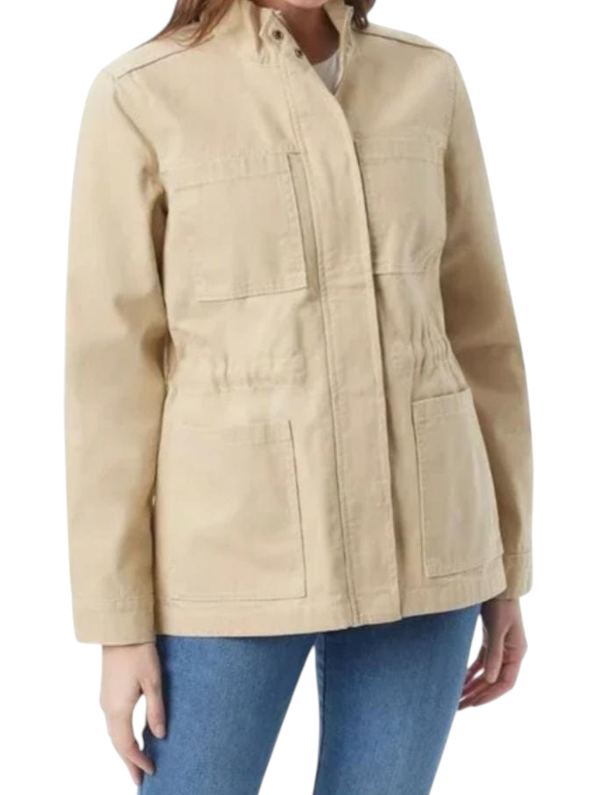 Image for Women's Plain Jacket,Beige