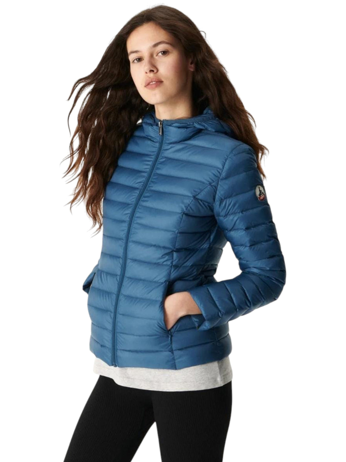 Image for Women's Quilted Jacket,Navy