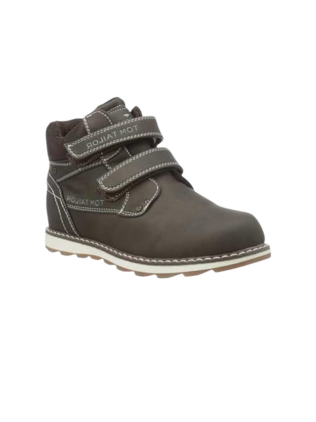Image for Kids Boy's Lined High Top Boots,Brown