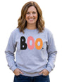 Image for Women's Printed Sweaters,Grey