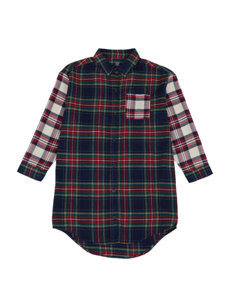 Image for Kids Girl's Plaid Sleepwear Chemise,Multi