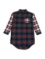 Image for Kids Girl's Plaid Sleepwear Chemise,Multi