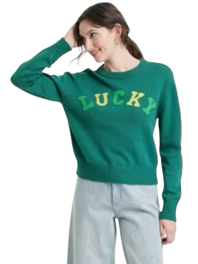 Image for Women's Knitted Sweaters,Olive