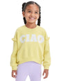 Image for Kids Girl's Printed Sweaters,Yellow