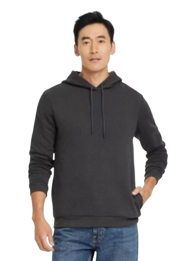 Image for Men's Knitted Hoodie,Dark Grey