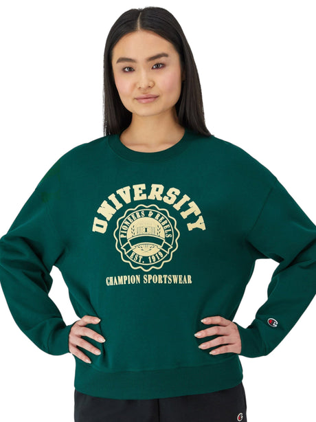 Image for Women's Printed Sweaters,Dark Green
