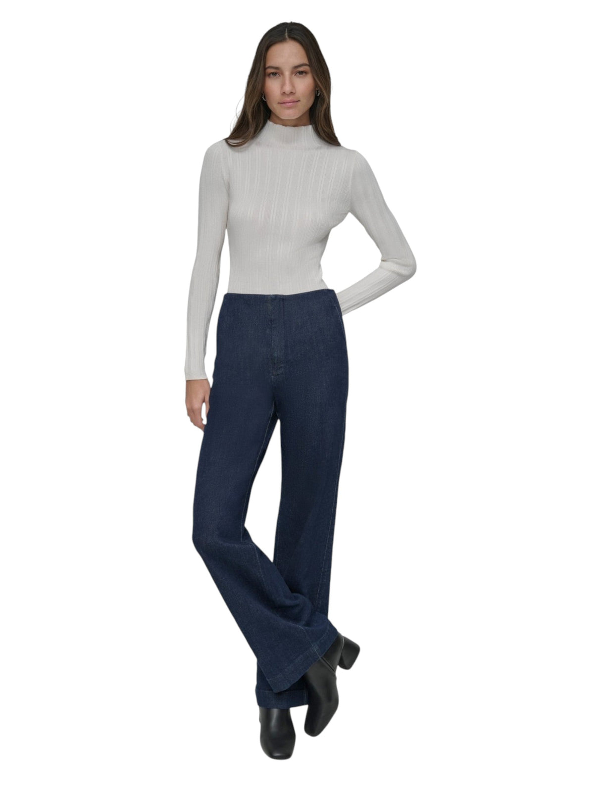 Image for Women's Plain Jeans,Navy