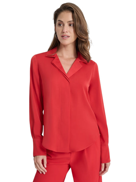 Image for Women's Plain Chemise,Red