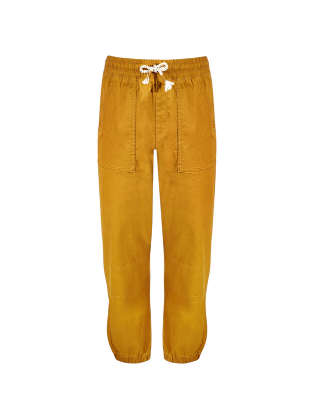 Image for Kids Boy's Plain Pant,Mustard Olive