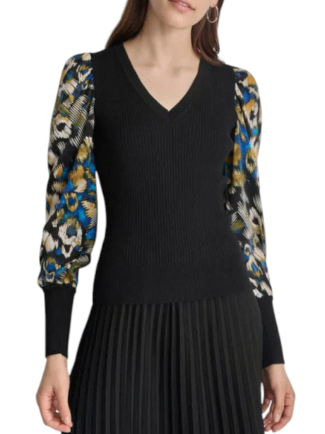 Image for Women's Knitted Top,Black