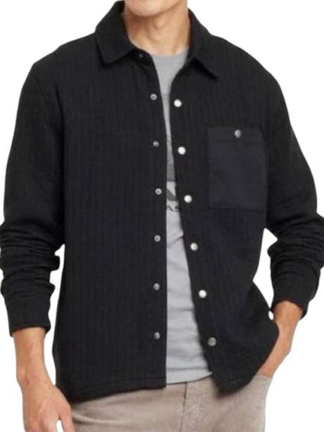Image for Men's Plain Jacket,Black