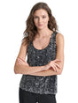 Image for Women's Sequined Top,Black