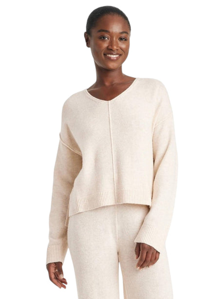 Image for Women's Textured Top,Beige