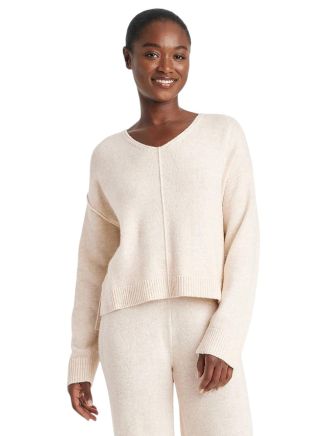 Image for Women's Textured Top,Beige