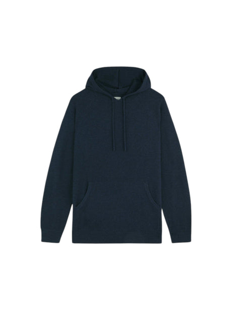 Image for Men's Plain Solid Hoodie,Navy