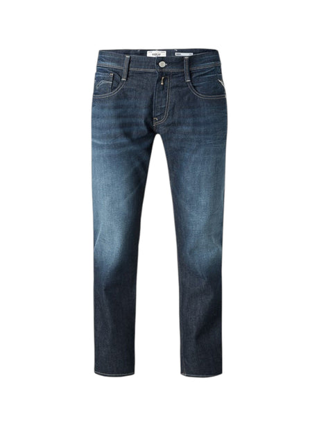 Image for Men's Washed Jeans,Blue