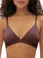 Image for Women's Plain Bra,Brown