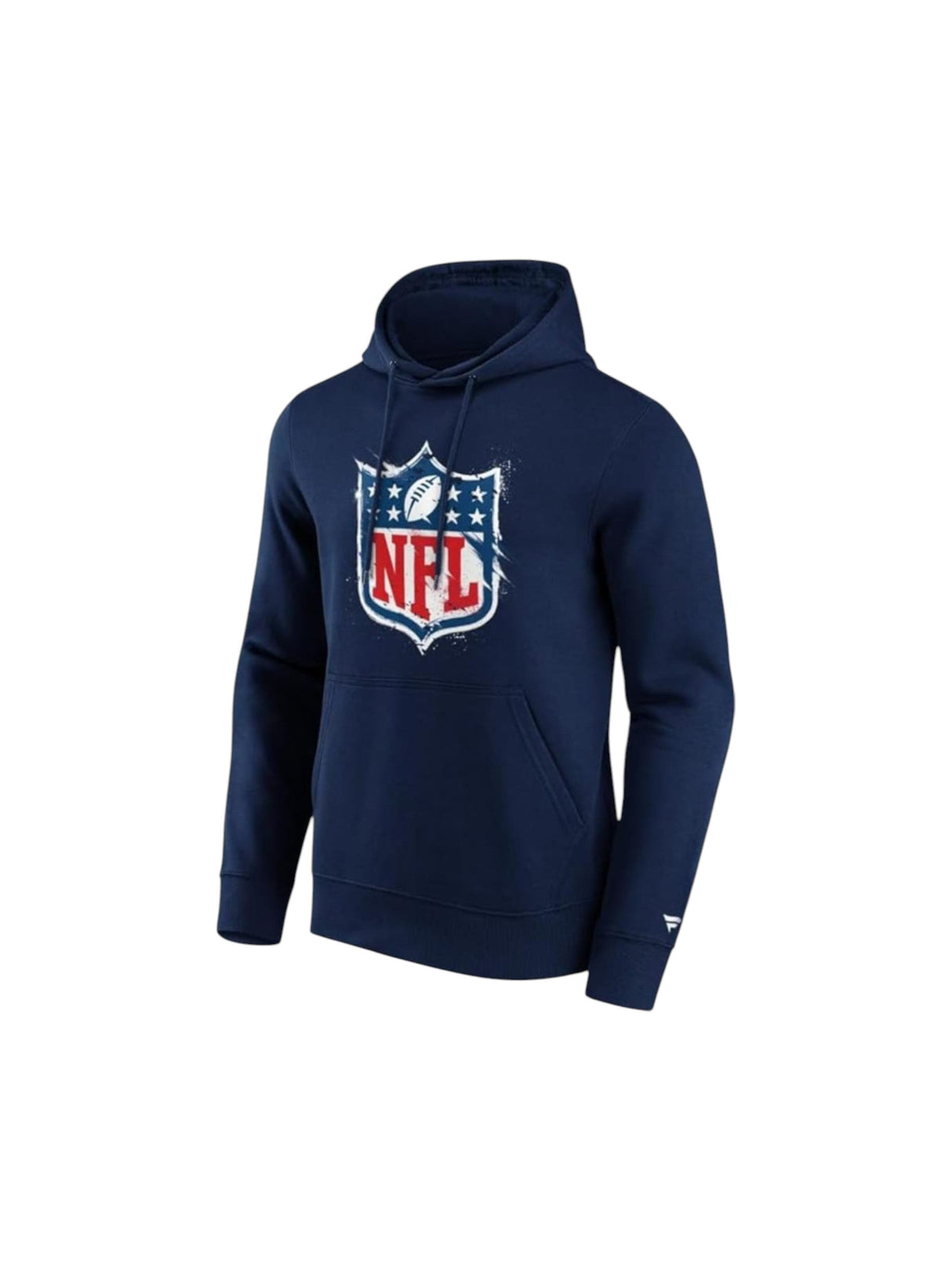 Image for Men's Brand Logo Printed Hoodie,Navy