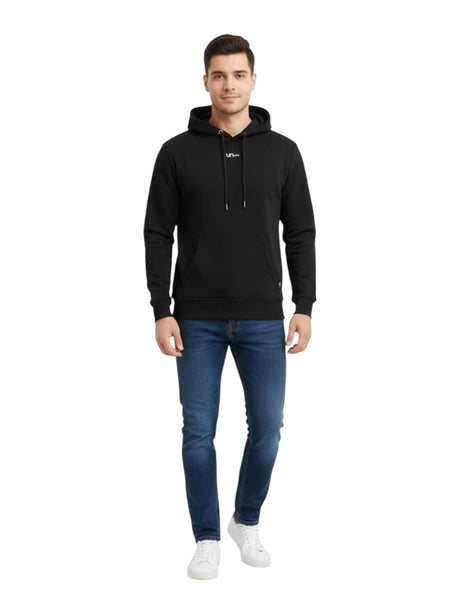 Image for Men's Plain Hoodie,Black